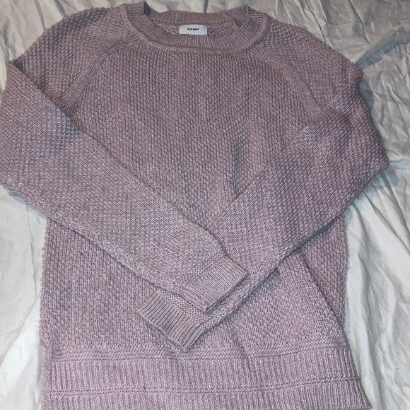 Old Navy Blush Knit Sweater - Picture 1 of 7